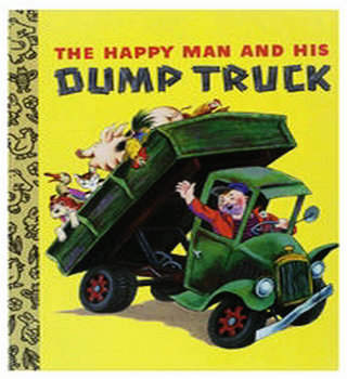 英文绘本：dump truck